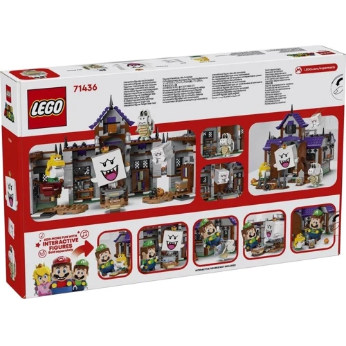Конструктор LEGO Super Mario Садиба з привидами Бу-короля 932 деталі (71436) фото 11
