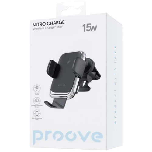 Держатель Proove Car Holder Wireless Charger Sonic 15W Black (WHSN15002001): Производитель Proove