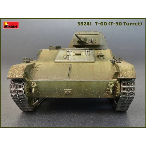 Сборная модель MiniArt Советский легкий танк Т-60 (башня Т-30) с интерьером (MA35241) фото 9