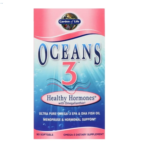 

Garden of Life Oceans 3 Healthy Hormones 90 Softgels (GOL-11386)