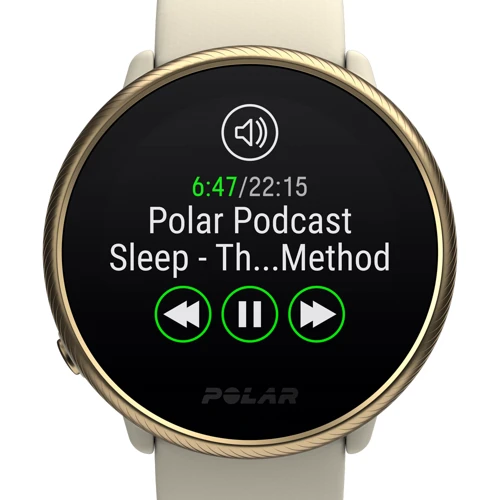 Смарт-часы Polar Ignite 2 Gold & Champagne S/L (90085185): Дисплей IPS TFT (240х204)