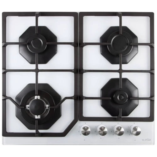 Варочная поверхность газовая Ventolux HSF640-R3G CESBT (WH): Количество конфорок 4