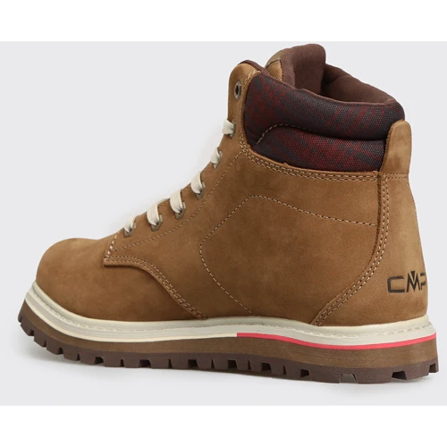 Ботинки CMP Dorado Wmn Lifestyle Shoes Wp (39Q4936-P865) 38 (39) коричневые натуральный нубук зима фото 2