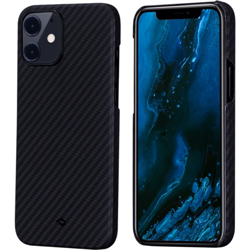 

Pitaka MagEZ Case Twill Black/Grey for iPhone 12 (KI1201M)