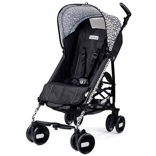 Коляска Peg-Perego Pliko Mini Classico RO01-GR50 Чорно-білий (IPKR280076RO01GR50)