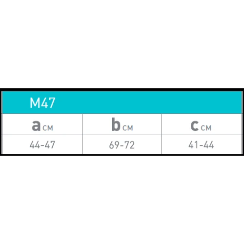 Курточка для собак AiryVest ONE, размер M 47, голубой (4823089304984): Размер M 47
