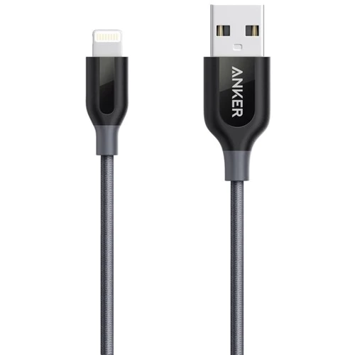 Кабель ANKER USB Cable to Lightning Powerline+ V2 90cm Space Grey (A8121HA2)