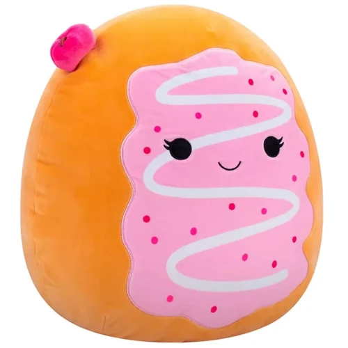 Мягкая игрушка Squishmallows – Вишневый пончик Перл 36 см (SQCR06742)