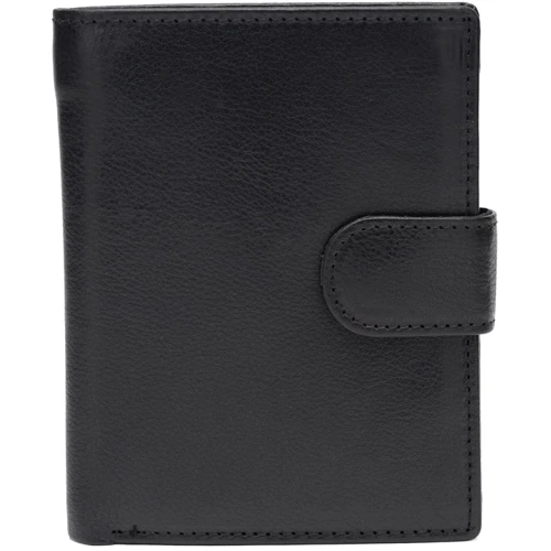 Мужское портмоне Ricco Grande черное (1vnF-2014-black)