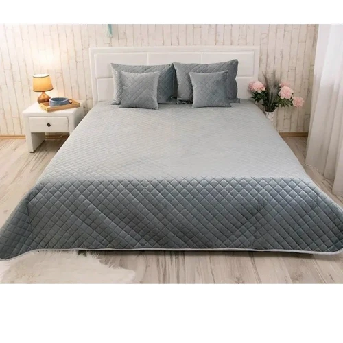 Подушка Руно декоративная велюровая 40х40 см (311.55_Dark Grey ромб): Тип Декоративная подушка