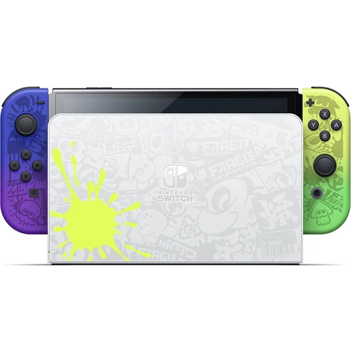 Ігрова приставка Nintendo Switch OLED Model Splatoon 3 Edition: Об'єм пам'яті 64 ГБ