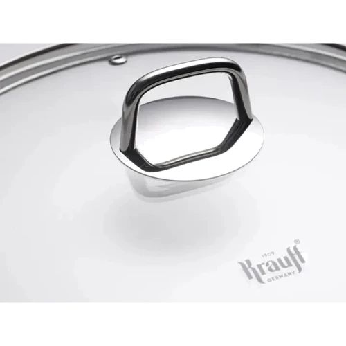 Кришка Krauff скляна 24 см (29-305-036): Тип для кастрюли/сковородки
