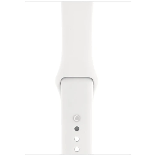 Apple Watch Series 3 Edition 42mm GPS+LTE White Ceramic Case with Soft White/Pebble Sport Band (MQKD2): Екран кольоровий / сенсорний / захисне скло Ion-X Glass Display