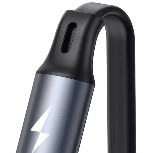 Кабель Baseus USB Cable to Lightning/microUSB/USB-C Fabric Flexible 3.5A 1.2m Gray/Black (CAMLT-BYG1): Длина 1.2 м