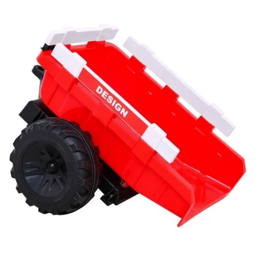 Детский электромобиль Bambi Racer трактор с прицепом, красный (M 4847EBLR-3(24V)): Максимальная нагрузка, кг 30