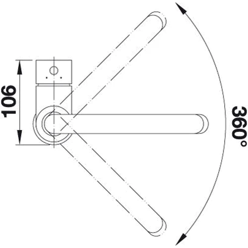 Blanco Mida 519415 (антрацит)