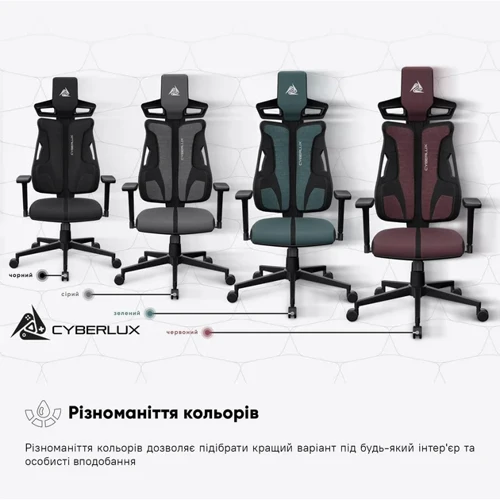 Геймерское кресло Cyberlux V8 Fabric Black (арт. GM- V8 FB)	 фото 7