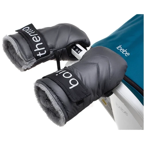Варежки для коляски Bair Thermo Mittens графитовые 29х15 см: Производитель Bair