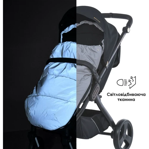 Конверт El Camino ME 1131 Footmuff Plus Reflective фото 3