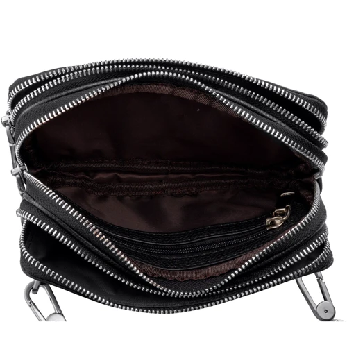 Женская поясная сумка Vito Torelli черная (VT-6381-black): Страна производитель Украина