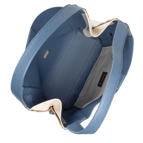 Жіноча сумка-мішок Furla Grace M Hobo W / Zip синьо-блакитна (BARVFGCNVD0000243S): Тип ручки З двома ручками, Плечовий ремінь, Довга ручка, Зі знімним ременем
