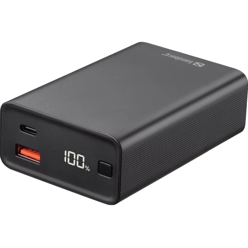 Внешний аккумулятор Sandberg Power Bank 20000mAh PD 65W Black (420-95)