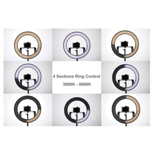 Кільцеве світло Falcon DVR-160TVC LED Ring (32W) фото 6