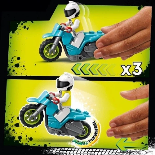Конструктор LEGO City Stuntz Задания с каскадерским грузовиком и огненным кругом 479 деталей (60357): Количество деталей, шт. 479