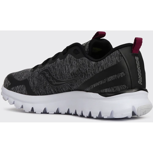 Кроссовки для бега Saucony Liteform Feel (30008-22s) 36.5 (6.5) темно-серые текстиль всесезон: Материал подкладки Текстиль