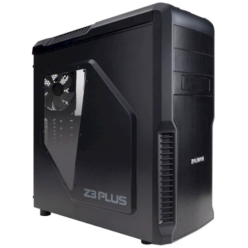 Корпус Zalman Z3 Plus Black: Форм-фактор материнской платы ATX / Micro-ATX