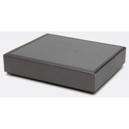 Мужское портмоне Tailian черное (V1T123-H124-BE-black): Формат кошелька Вертикальный