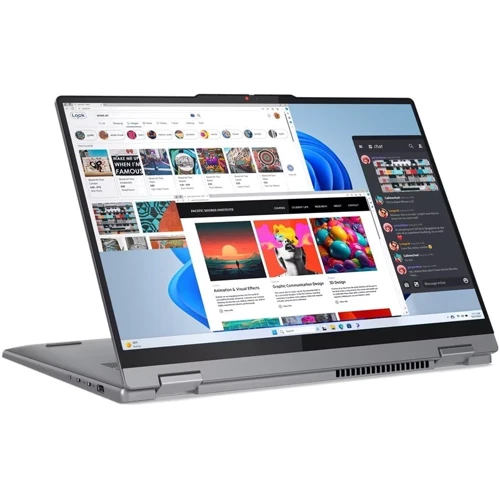 Ноутбук Lenovo IdeaPad 5 2-in-1 16AHP9 (83DS0000US): Процессор AMD Ryzen 7 8845HS (3.8 - 5.1 ГГц) / 8 - ядерный