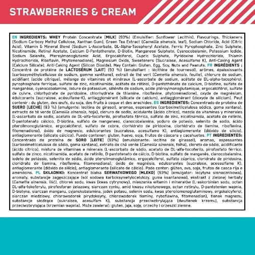 Протеїн Optimum Nutrition Opti-Lean Whey Powder 347 g / 15 servings / Strawberry: Вага, г 347