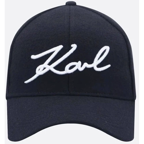 Женская бейсболка Karl Lagerfeld K/SIGNATURE CAP черная (205W3405-999) фото 4