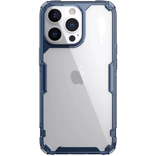 Чехол для iPhone Nillkin Nature Pro Series Blue/Clear for iPhone 16 Pro