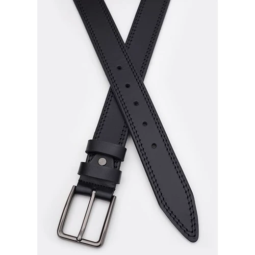 Мужской ремень Borsa Leather черный (150v1fx74-black): Пол Мужской