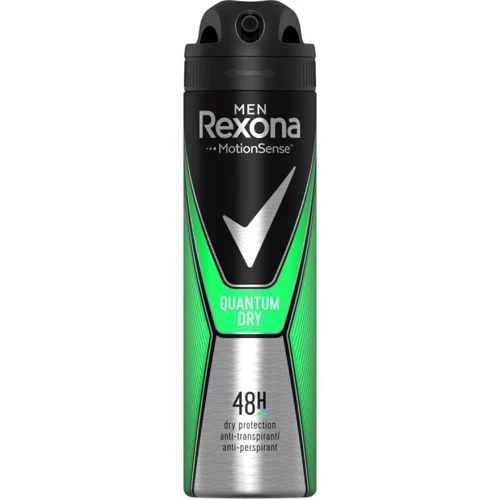 Rexona Men MotionSense Quantum Dry 48H Антиперспірант-спрей 150 ml