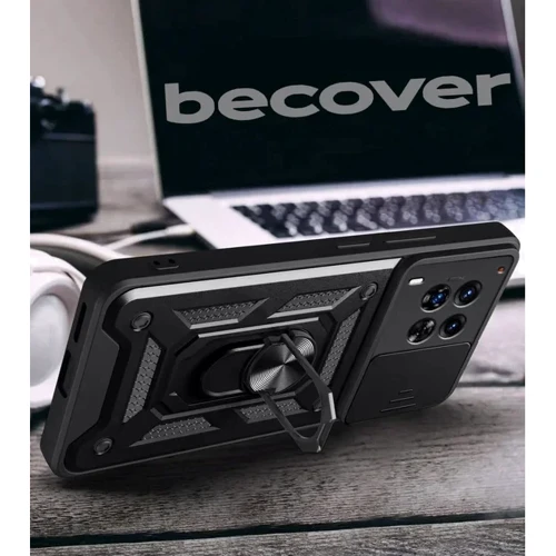 Чехол для телефонов BeCover Military Black for Tecno Camon 30 (CL6) (712170): Пленка в комплекте нет