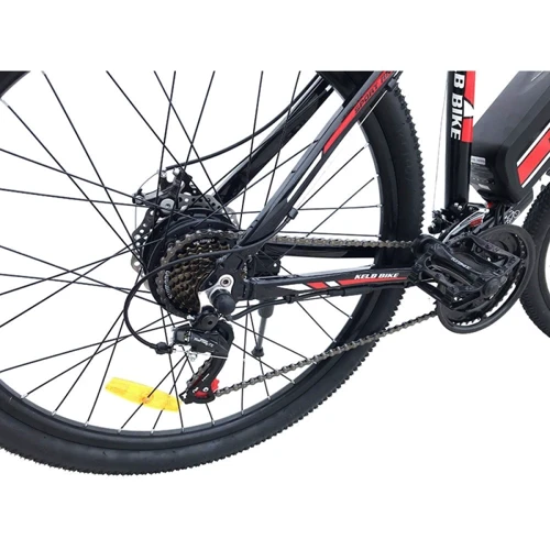 Электровелосипед MTB Kelb.Bike 350W+PAS 26" Черно-зеленый: Цвет зеленый