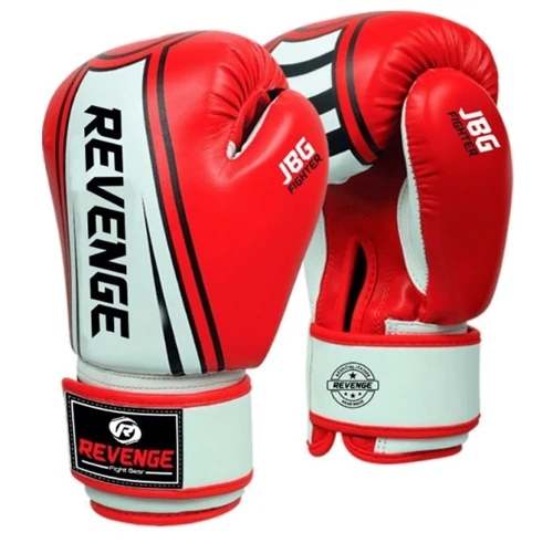 Детские боксерские рукавицы Revenge Красно-белые EV-10-1223-4унц