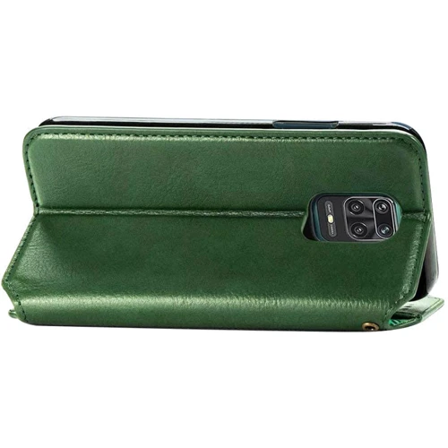 Чохол для телефона Mobile Case Getman Cubic Green for Xiaomi Redmi Note 9S/Note 9 Pro/Note 9 Pro Max: Колір зелений