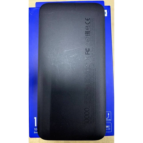 Xiaomi Redmi Power Bank 10000mAh Quick Charge 12W Black (PB100LZM/VXN4305GL) (Зовнішні акумулятори)(78477112)Stylus approved: Причина уцінки Мелкие царапины на корпусе