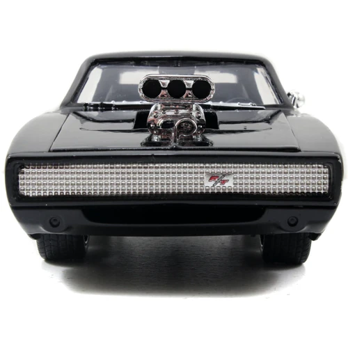 Машина металлическая Jada Форсаж Dodge Charger Street 1970 с фигурой Доминика Торетто Черная 1:24 (253205000): Тип Готовая модель