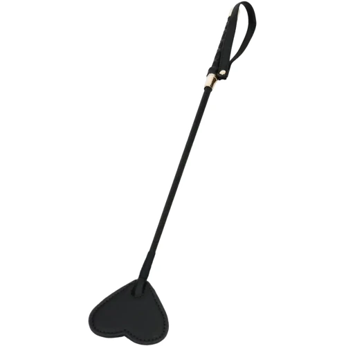 Шлепалка Liebe Seele Black Organosilicon Riding Crop