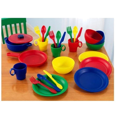 Игровой набор Кухня KidKraft 27 Piece Cookware Playset - Primary (63127): Производитель KidKraft