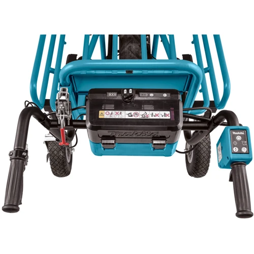 Тачка садово-будівельна акумуляторна самохідна Makita DCU180Z: Вантажопідйомність, кг 130