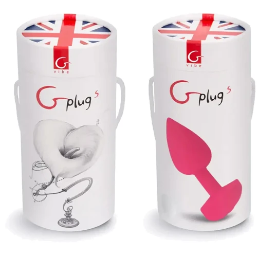 Инновационная маленькая дизайнерская пробка с вибрацией Gvibe Gplug Small Рink