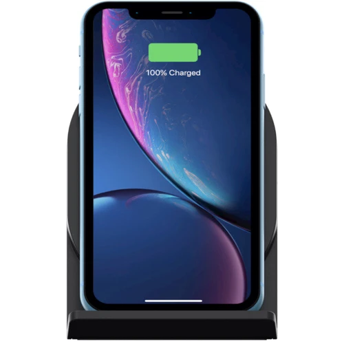 Зарядное устройство Belkin Wireless Fast Charging Stand Universal 5W Black (F7U070BTBLK): Кабель в комплекте microUSB