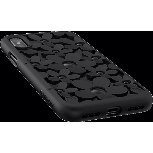Чохол для iPhone SwitchEasy Fleur Aero-Tech PC+TPU Hybrid Case Black (GS-81-146-11) for iPhone X/iPhone Xs фото 5