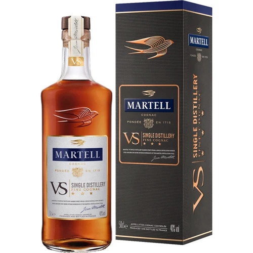 Коньяк Martell VS 0.5л, 40% gift box